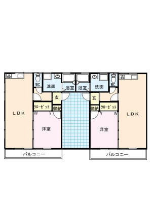 エスデーハイツ 間取図