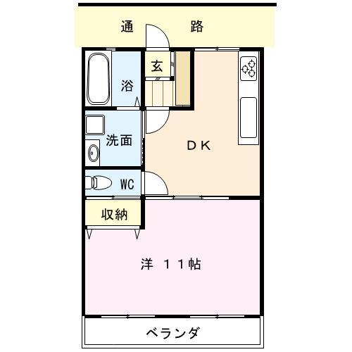 スズキビル 間取図